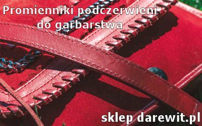 promienniki podczerwieni dla garbarza skór